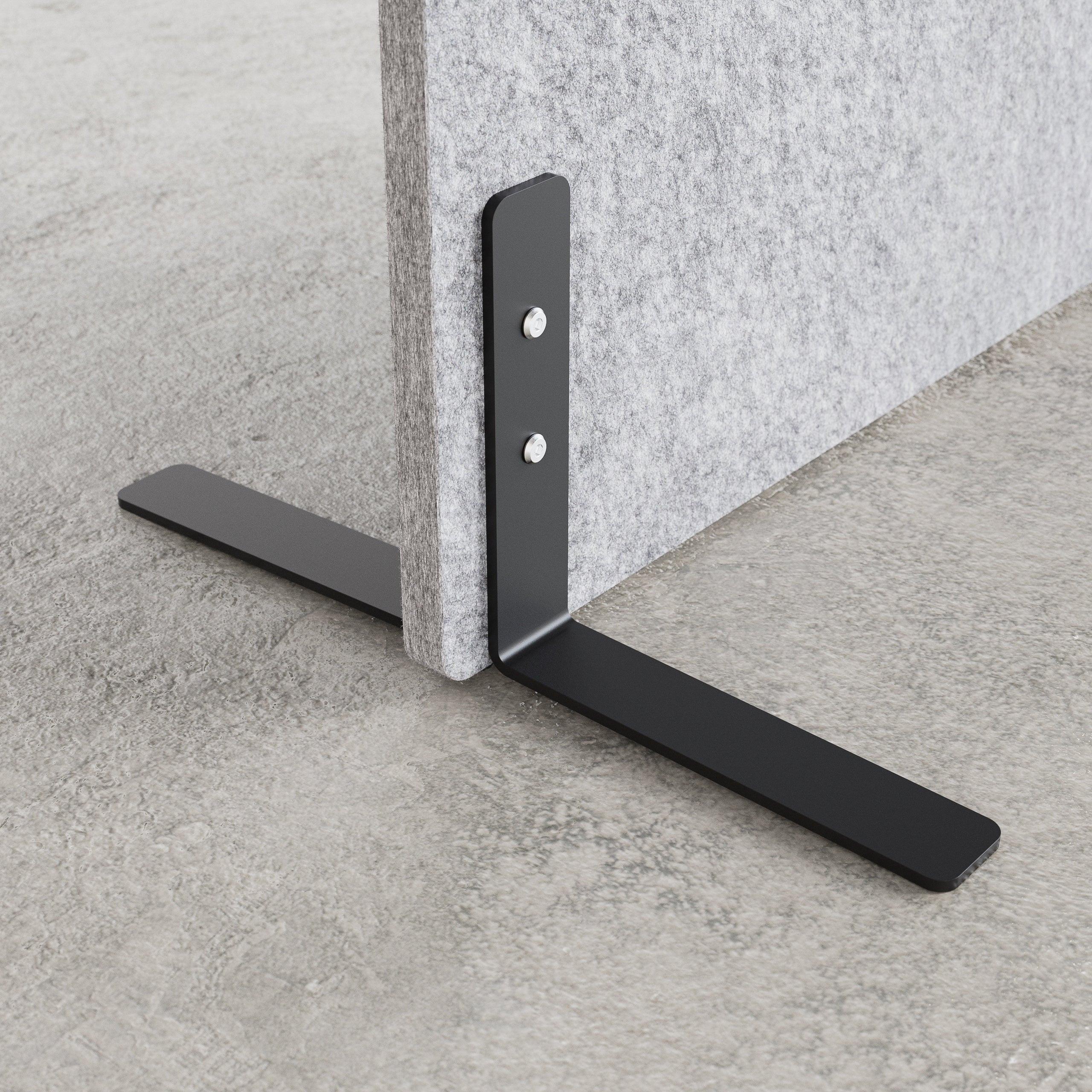 Standfuß für Moderationswand, Schallschutz, Akustikplatten, Raumteiler mobil