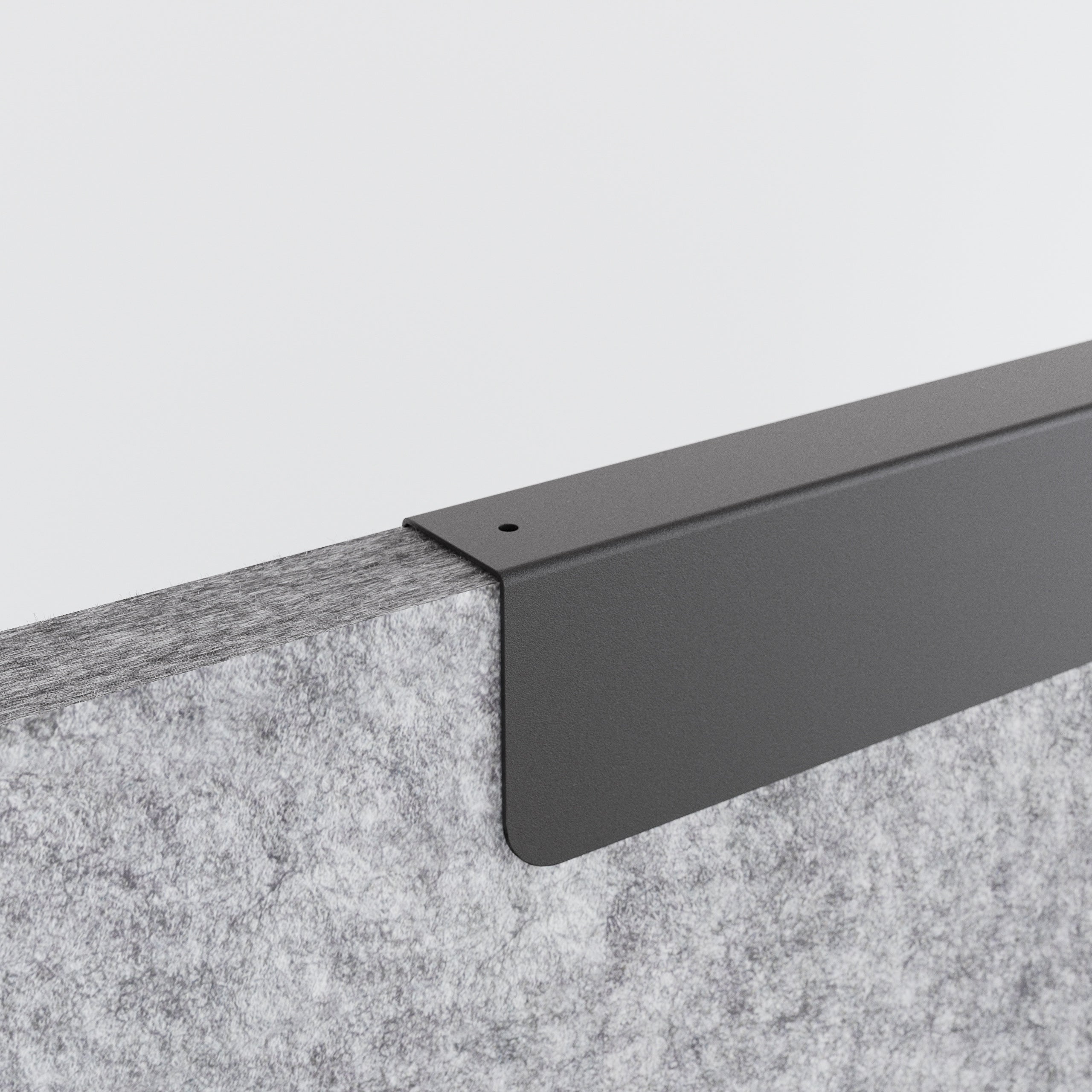 Magnetschiene als Ergänzung für Akustikflächen, Zubehör