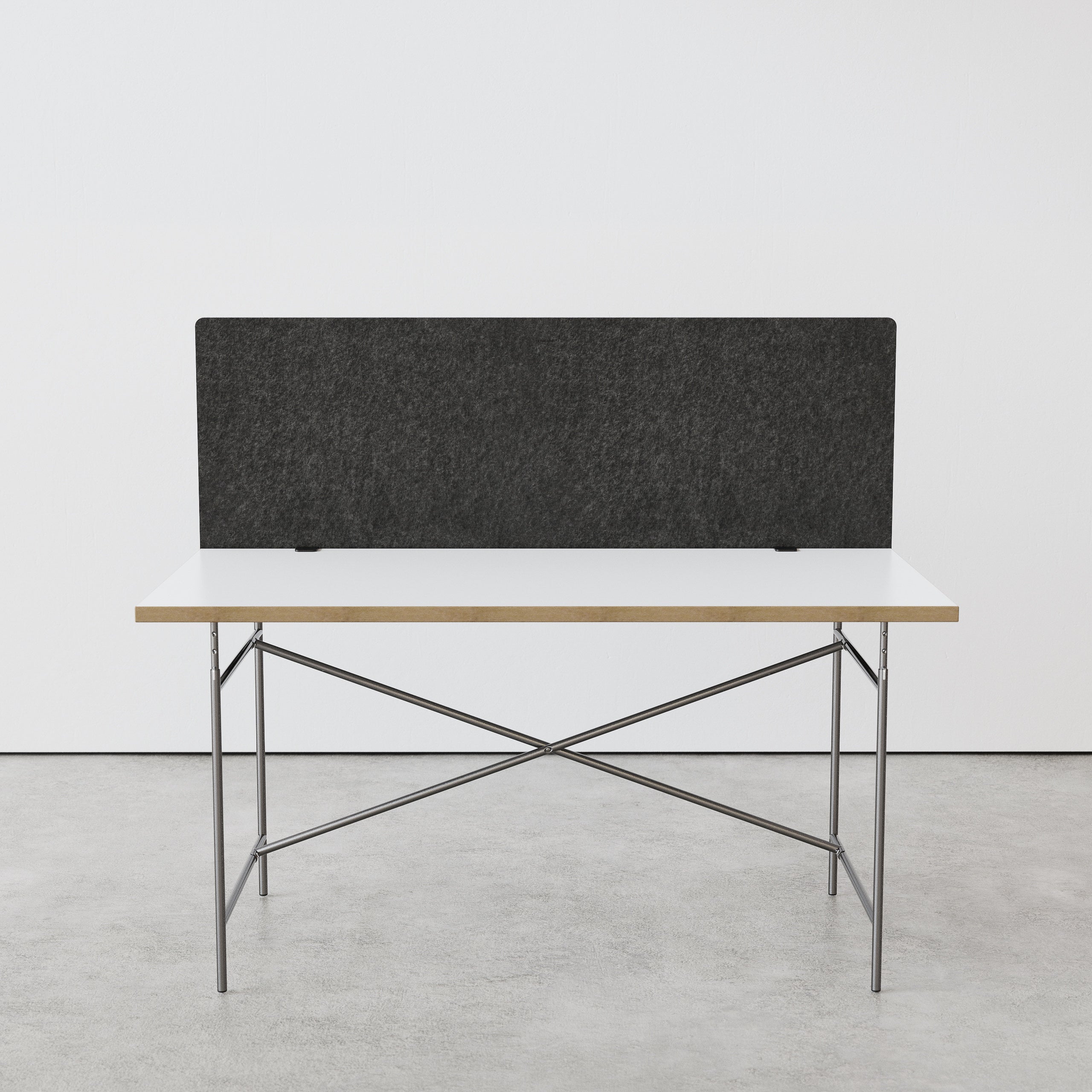 Akustikplatte fürs Büro und Home Office, Schallschutz am Schreibtisch, flex desk, Raumteiler